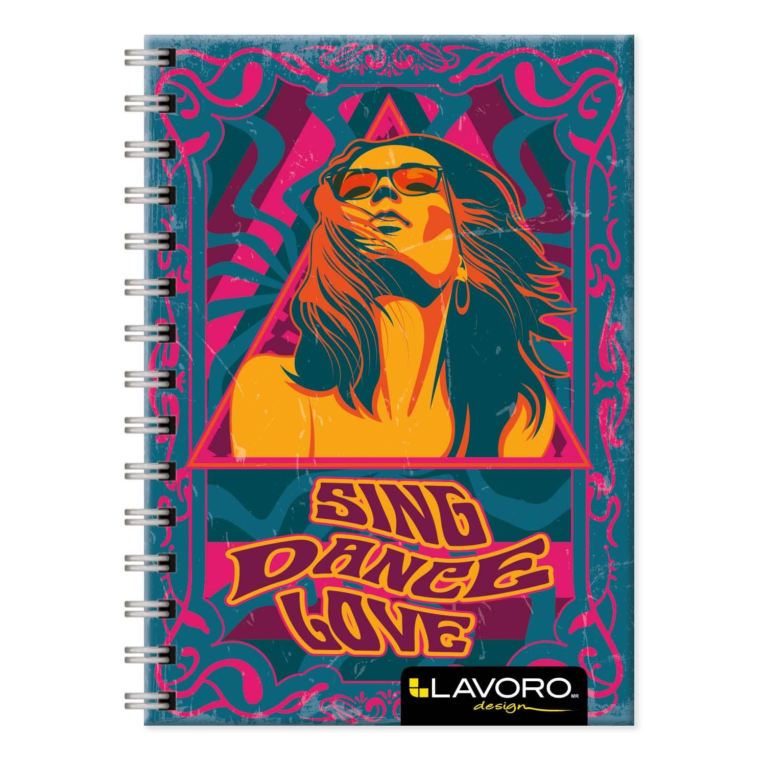 Cuaderno Pocket 100 Hojas Doble Espiral 80 Gr Mujer | Lavoro